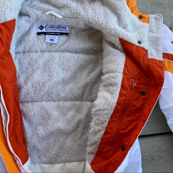 Columbia Orange & White Jacket - Picture 7 of 7